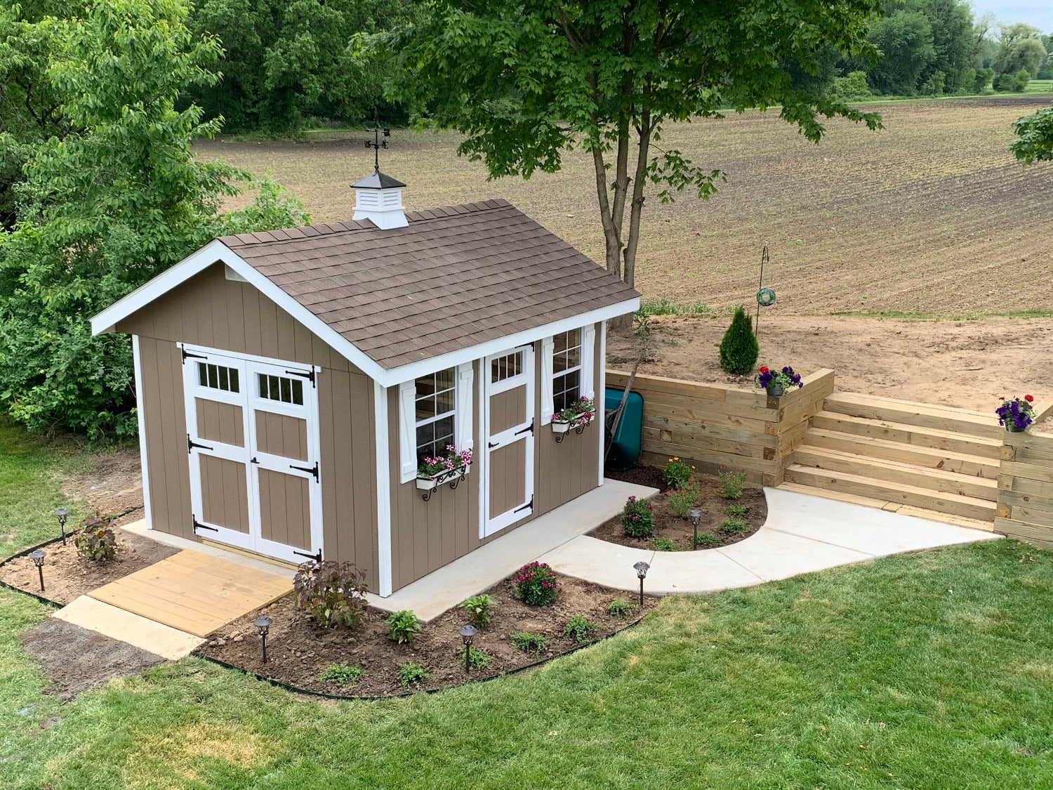 12x16 Wood Shed