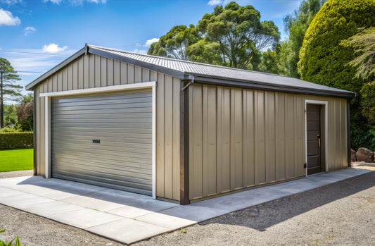 25x25 Single Door Garage