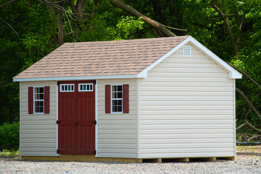 Wood Outdoor Storage 10x14 ft